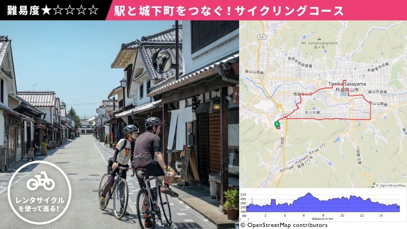 Station to castle town course